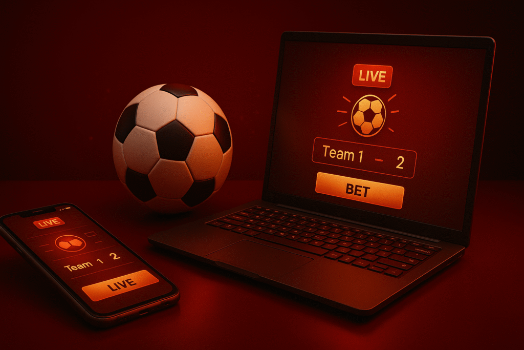 คู่มือแทงบอลสด Live Bet ผ่าน UFA19s