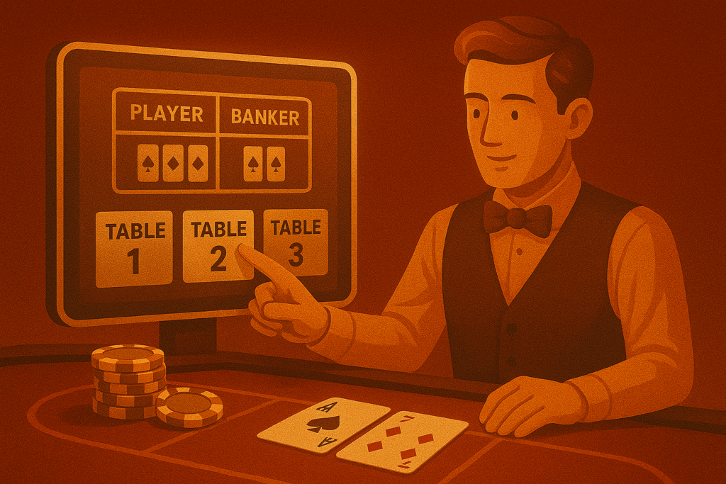 วิธีเลือกโต๊ะบาคาร่าใน ufa19s ให้เข้ากับสไตล์ผู้เล่น